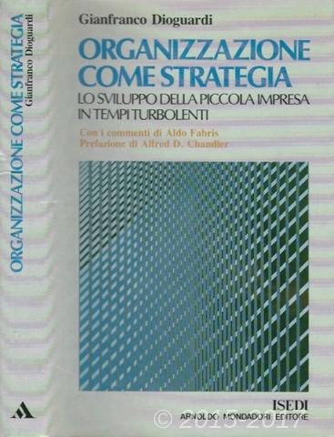 Copertina di Organizzazione come strategia